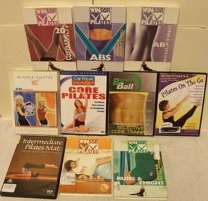 10 ACCEPTABLE workout DVDs Pilates on the go Winsor ball buns Thighs Abs Bender - Imagen 1 de 2