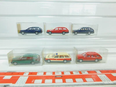 6x H0 1:87 PKW Mercedes 230 TE: 071 Ambulance +154, Mint +Box #BN98-0.5 - Image 1 of 4