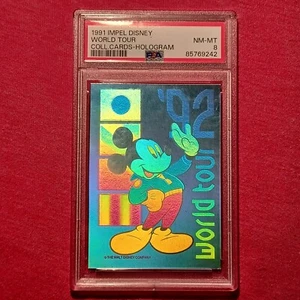 Disney Impel 1992: Mickey Mouse World Tour Hologram - PSA 8 - Bild 1 von 8