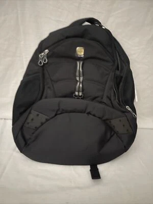 Swiss Gear Wenger- Synergy Backpack Side Pockets - Black/Gray - Image 1 of 4