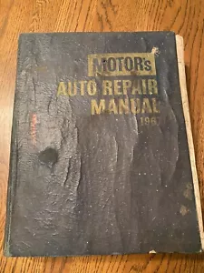 Motor's Auto Repair Manual 1967 Shop Service Manual Book - Bild 1 von 7