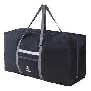 Foldable 100L Extra Large Duffle Bag 31" Travel Duffel Lightweight Black - Picture 1 of 8