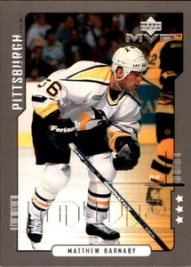 2000-01 Upper Deck MVP SILVER THIRD STARS #146 Matthew Barnaby PENGUINS - Picture 1 of 2