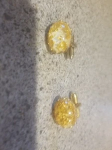men's cufflinks possible Black Hills gold oval, See Photos - Picture 1 of 6