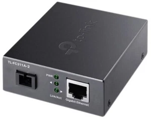 TP-LINK - Gigabit WDM Media Converter 2km, 1550nm TX 1310nm RX - Picture 1 of 4