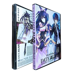 Anime DVD Date A Live Season 1-4 + 2 OVA + Movie Complete Collection Eng Dub - Picture 1 of 6