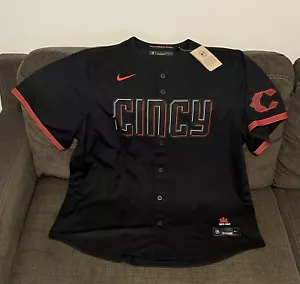 Nike Authentic Cincinnati Reds City Connect Elly De La Cruz Jersey Men’s Sz XXL - Picture 1 of 7