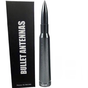 Gunmetal Bullet Antenna For Ford F150 F250 F350 All Years and Models - Picture 1 of 4