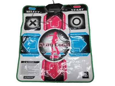 Konami Sony Playstation 1/2 Dance Dance Revolution Game Pad Dance Mat DDR Cond - Image 1 of 3