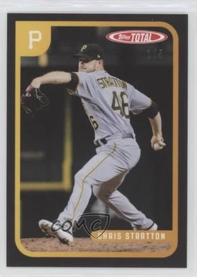 2020 Topps Total Black /5 Chris Stratton #573 - Image 1 of 2