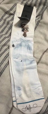 Calcetines de algodón Stance Allen Iverson”The Answer” 76ers Legends talla grande (9-12) Foto 1 de 4