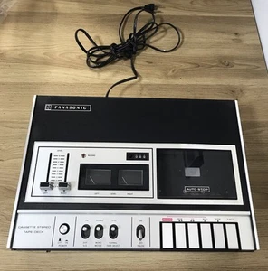 Vintage Panasonic Model RS-262US Stereo Cassette Player Recorder Deck RARE! - Picture 1 of 16