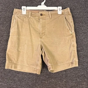 American Eagle Khaki Shorts Classic Men’s Size 32 Brown Nxt Flex - Picture 1 of 4