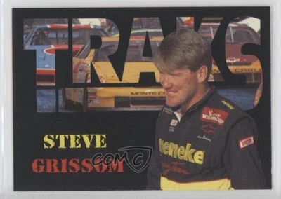 1996 Traks Review & Preview Triple-Chase Steve Grissom #TC12 - Image 1 of 2