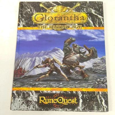 Runequest Glorantha The Second Age (2006) Mongoose Publishing Game Book - image 1 of 4