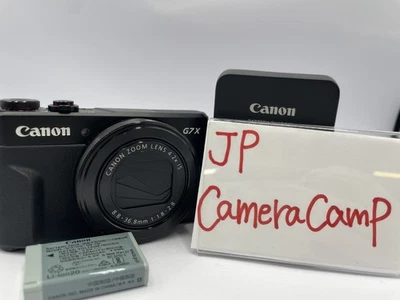 N MINT Canon PowerShot G7 X Mark II g7x 20.1 MP Compact  Camera  Black 0283 - Image 1 of 4