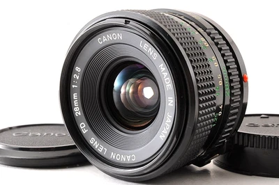 Canon New FD 28mm F2.8 MF Wide Angle Prime Lens For FD Mount TOP MINT From Japan - Image 1 of 4