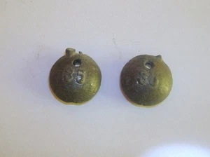 2 PIOMBI PESCA VINTAGE/ 2 VINTAGE LEAD FOR FISHING - Imagen 1 de 1