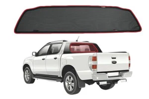 Genuine SNAPSHADES Rear Windscreen Shade for Ford Ranger 3rd Gen (T6/PX; 2011... - Picture 1 of 4