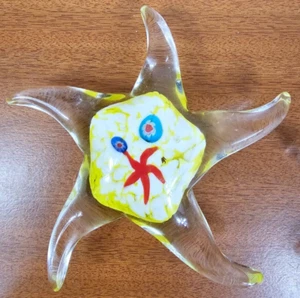Pisapapeles Estrella de Mar Ocean Sea Marine Theme 15 cm Vidrio - Imagen 1 de 4