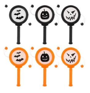 6 mini tambores de mano de Halloween - botín de juguete de piñata/bolso de fiesta rellenos boda/niños - Imagen 1 de 2