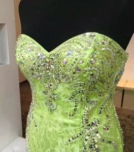 Abendkleid Ballkleid Strasssteinene Gr. 34 - Bild 1 von 10