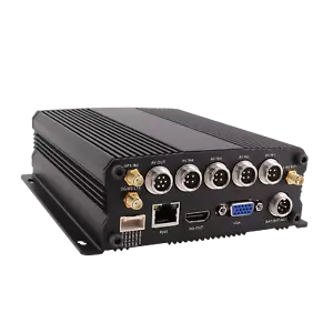 4CH GPS 4G 1080P AHD 2*256GB Mobile Truck DVR MDVR Video Recorder 4PIN Connect - Picture 1 of 7
