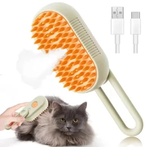 Spritz Defur Comb For Cats, Celery Pet Steam Brush, Dog Water Brush For Grooming - Picture 1 of 8