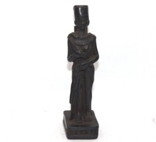 RARE ANCIENT EGYPTIAN PHARAONIC ANTIQUE RAMSES III Statue Egypt History (IU)