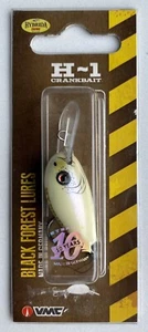 Hybrida Lures H1 Crankbait 3cm GEIST Floating Wobbler Kunstköder Barsch Forelle - Bild 1 von 1