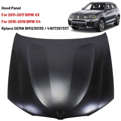 New Hood Panel For BMW X3 2011 2012 2013 2014 2015 2016 2017 Primed — 第 1/4 张图片