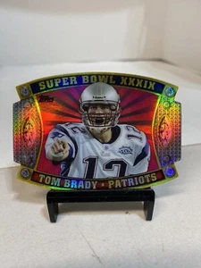 2011 Topps Tom Brady Football Super Bowl Legends Giveaway Die Cut #SB-49 - Picture 1 of 3