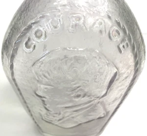 Lord Calvert Whisky Dekanter 60er Jahre Klarglas Schiff Design "Mut" Vintage - Bild 1 von 14