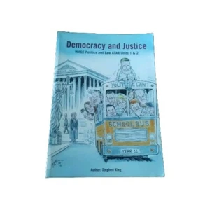 Democracy And Justice Wace Politics And Law Atar Units I & 2 by Stephen King - Bild 1 von 4
