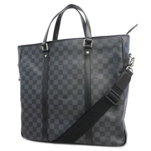Louis Vuitton Damier Graphite 2WAY Bag Tadao N51192 Men's Tote Bag authentic - Picture 1 of 15