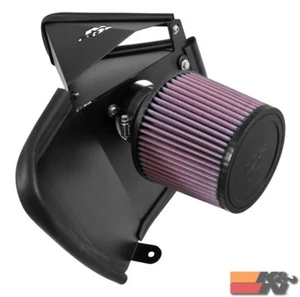 K&N Air Intake System TYPHOON For AUDI A4, L4-2.0L TURBO, 2014 F/I 69-9508T - Foto 1 di 1