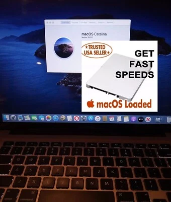 256GB 2.5" SSD | macOS Catalina 10.15.7 Preloaded | iMac, Mac Mini, MacBook Pro - Image 1 of 4