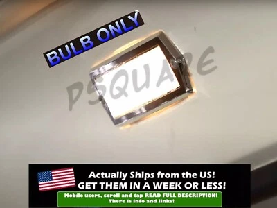 Custom White Dome Light LED Bulb Lamp For 1964 1972 Ford F-100 F250 F-350 Truck - Image 1 of 2