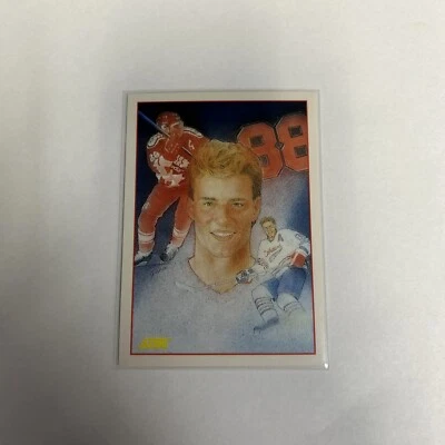 1991 Score  Eric Lindros 354 Oshawa Generals Art Card Mint - Image 1 of 2