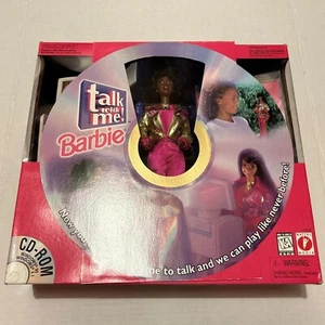 NIB Talk with Me Barbie Doll and CD ROM 1997 Mattel Vintage AA - Picture 1 of 14
