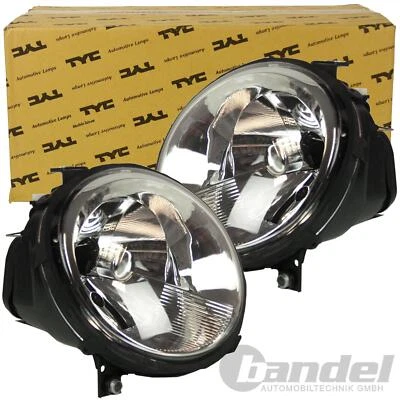2x TYC HAUPTSCHEINWERFER H4 SCHEINWERFER LINKS+RECHTS passend für VW LUPO 98-05 - Bild 1 von 4