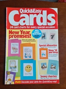 Quick & Easy Cards Cross Stitch Pattern, Pattern Only - 24 Designs - Picture 1 of 9