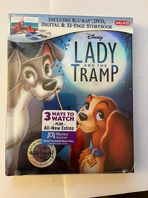Lady And The Tramp Blu-ray Storybook Target - Image 1 of 4