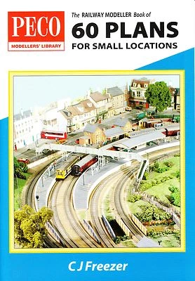Peco PB3 Railway Modeller Book of 60 - 00 Gauge Small Locations Track Plans DSAP
