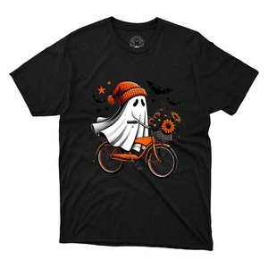 Camisa Fantasma Halloween, Camisa Fiesta Halloween, Camisa Temporada Espeluznante, Camiseta Mujer - Imagen 1 de 7