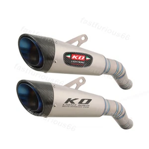 For Kawasaki Ninja ZX6R 2023-2024 Motorcycle Exhaust Muffler Pipe Titanium Alloy - Picture 1 of 10