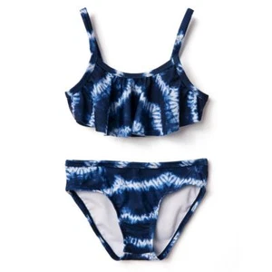 NWT Gymboree Girls Swimsuit Tie Dye 2-pc Set UPF 50+ toddler Sizes - Picture 1 of 2