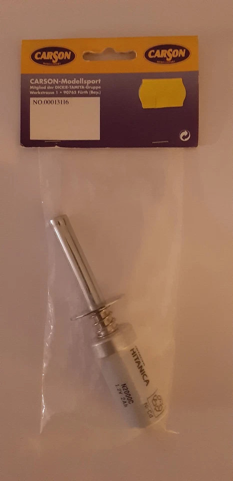 Carson Glühkerzenst.+2Ah Akku Artikel:13116 - Bild 1 von 1