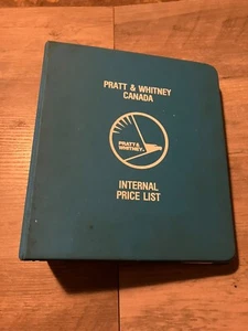 VTG Pratt & Whitney Canada Internal Price List - Bild 1 von 9
