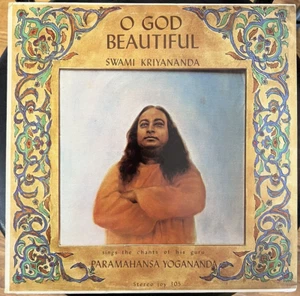 Swami Kriyananda O GOD BEAUTIFUL VINYL LP ~RARE~ - Picture 1 of 3